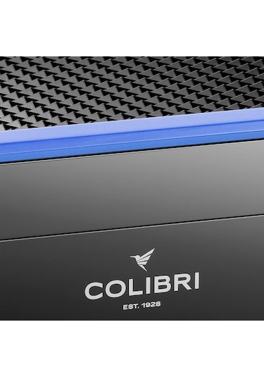 Colibri Rally Humidor Puro Kutusu Piano Siyah/maviı 120's