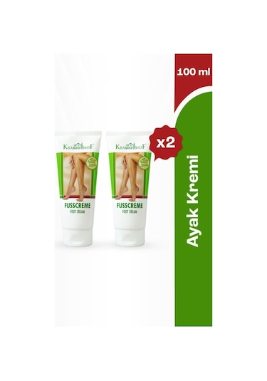 Krauterhof Ayak Bakım Kremi 100 Ml 2 Adet