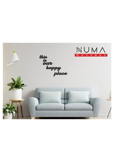 This Is Our Happy Place Duvar Yazısı Ahşap Duvar Dekorasyon