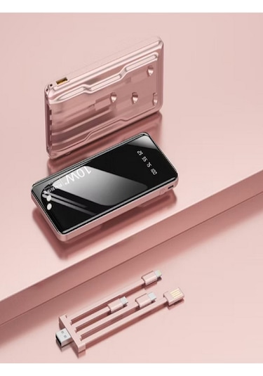 Kendinden Kablolu 20.000 Mah Powerbankk