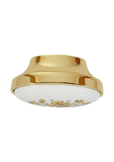 GUISTI Gold Desenli 32 mm Düğme Kulp ( 5 ADET )