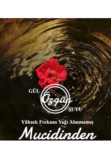 Akita Doğal Yağı Alınmamış Gül Suyu Cam Şişe 2 x 100 ML