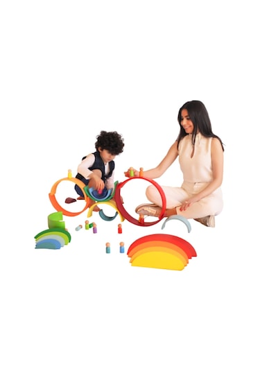 Woodnjoy Waldorf 12'li Gökkuşağı Seti