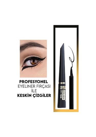 3'ü 1 Arada Göz Makyajı Seti - Eyeliner, Maskara, Kalem