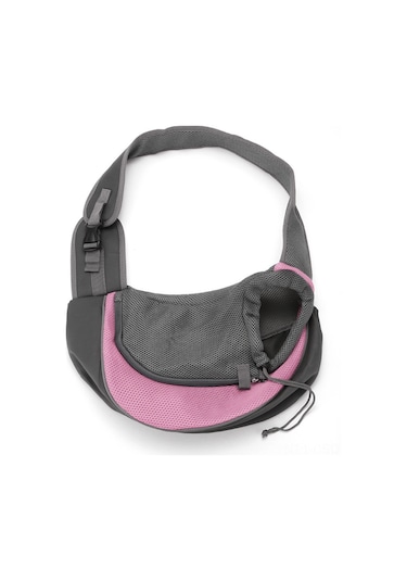 Samdoo Küçük Evcil Hayvanlar İçin透气klı Askılı Taşıma Çantası - Pembe S 3 Kg'a Kadar , Kolluklu, Ayarlanabilir Kemer, Güvenli Kilit Ve Çekmecik Tasarımı