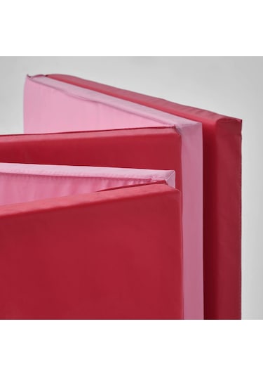 Çocuk Oyun-jimnastik Minderi Meridyendukkan 78x185 Cm Katlanır Aktivite Minderi Pembe-kırmızı Renk