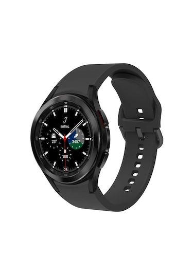 Samsung Galaxy Watch 4 Classic 46Mm Krd-50 Silikon Kordon-Siyah