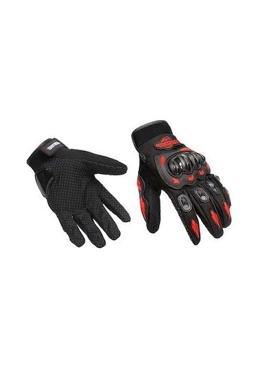 Pazly Tam Parmak Motosiklet Eldiveni Ekran Uyumlu Erkek Modeli Ts - Dayanıklı Ve Konforlu