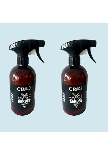 Croc 2 Adet Berber Kuaför Suluğu - Sprey Suluk 500ml