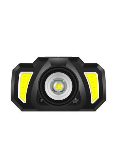 Novahub Yakınlaştırılabilir Led Far Sensör Pil Xp-g Q5 Kafa El Feneri Su Geçirmez Beyaz Kırmızı Çok Renkli 10w C Package D Çok Renkli