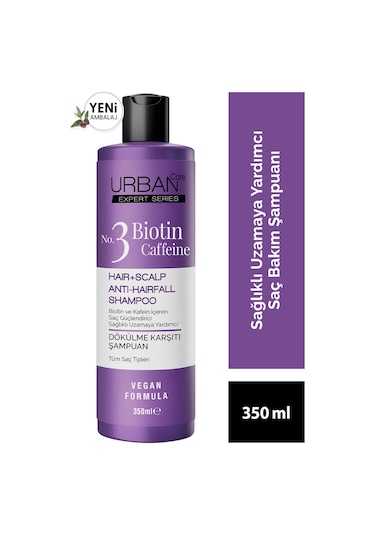 Urban Care Expert Biotin & Caffeine Dökülme Karşıtı Şampuan 350 ML