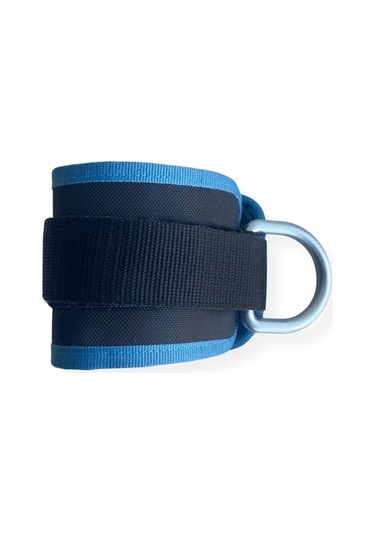 Rebuwo Tekli Cable Ayak Aparatı D-halkalı, Yumuşak Pedli, Ayarlanabilir Kayış Siyah