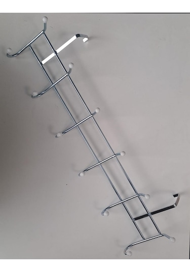 6 Lı Lüx Kapı Arkası Askı Galvanizli Amerikan Kapılar İçin Diğer