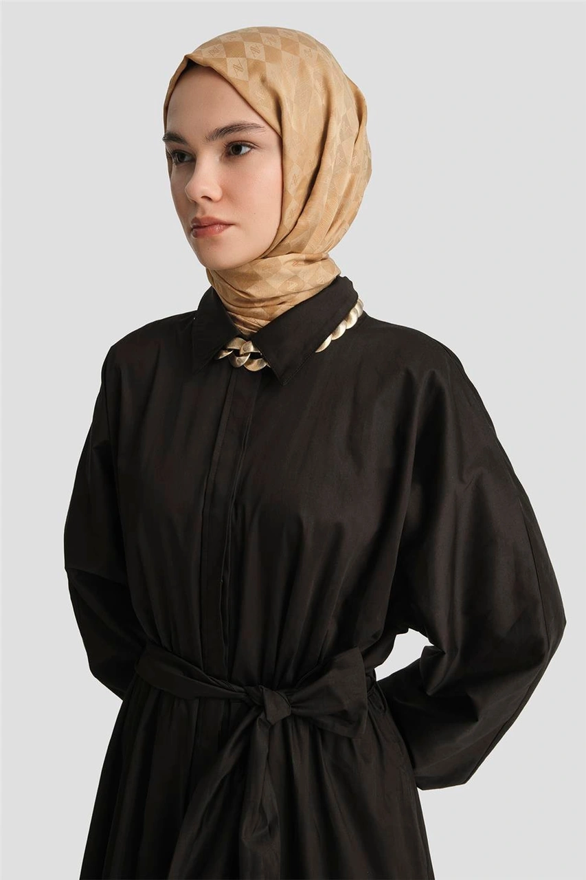 Armine Gömlek Elbise 25yd9025-1 Siyah Siyah