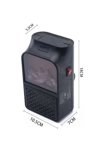 Elektrikli Taşınabilir İç Mekan Hızlı Isıtıcı