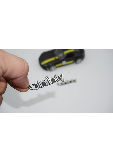 Infinity Hoparlör Krom Metal 3M Logo Amblem 2 Li Set (503744962)