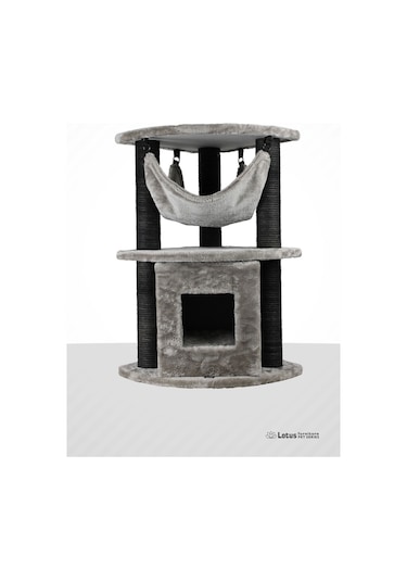 Lotus Furniture Pet Series Berlin Tırmalamalı Kedi Evi