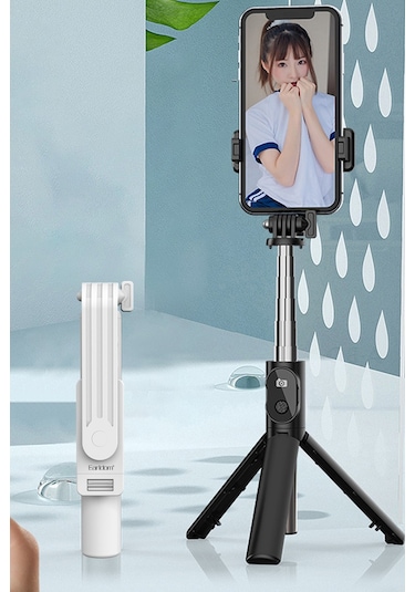 Earldom Zp25 Ayarlanabilir Açılı Bt 4.0 Tripodlu Mini Selfie M414