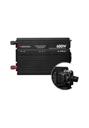 Herotech 600w Watt 12 Volt Modifiye Sinüs Ups İnverter