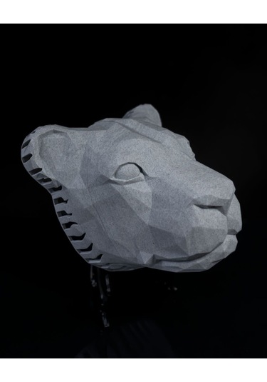 Aslan Gece Lambası Beyaz