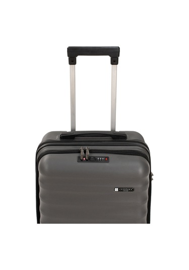 Vega Laptop Bölmeli Lux Kabin Boy Valiz Antrasit