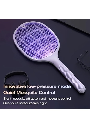 Boatshop1 Yaıawısu Usb Şarjlı Sivrisinek Öldürücü White Düz Öldürme Bölgeli Kompakt Böcek Katili 500mah Pil Usb Şarj Ev Ofis Seyahat İçin