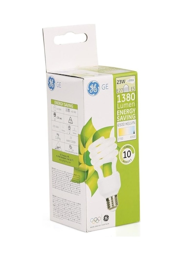 Ge 23W E27 1380 Lümen Sprial Ampul 2700K