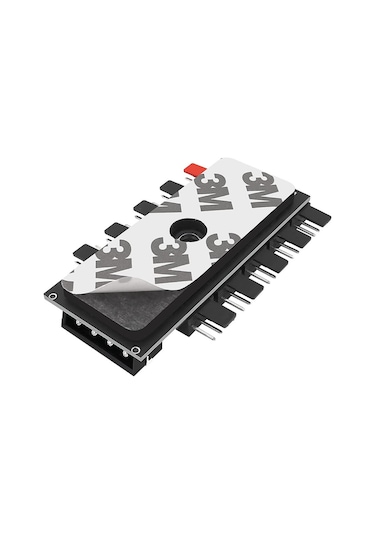 10 Port Fan Çoğaltıcı Hub Kartı Ide Güç Giriş Soketi 12V 3 4 ...