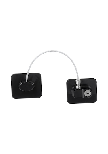 Yeni Güvenlik Kapısı Pencere Kilidi Tel Kablo Güvenlik Kısıtlayıcı Kapı Çocuk Black-key Lock Black-key Lock Çok Renkli