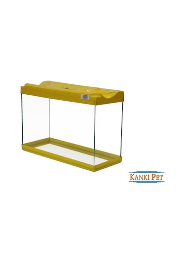 Kanki Pet KP5018 Renkli Kapak Akvaryum Siyah