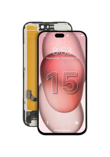 Apple Uyumlu iPhone 15 Hard-oled Ekran