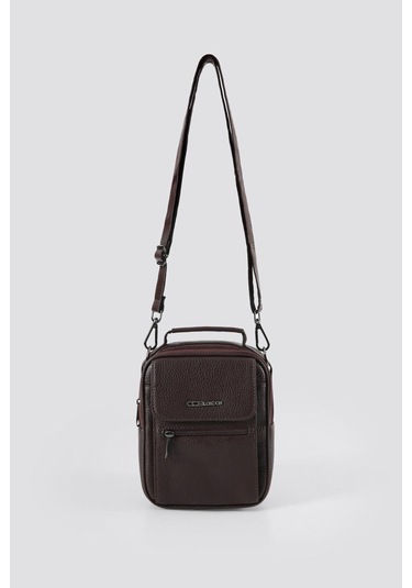 Kahve Erkek El Ve Omuz Çanta 31499 Kahve Kahverengi