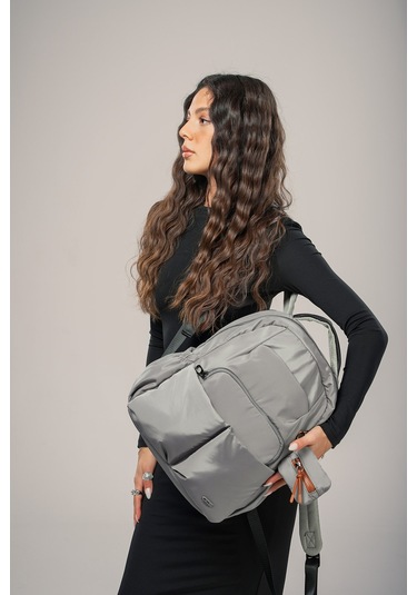 Ççs Kadın Sırt Çantası Ccs17752 Gri Gri