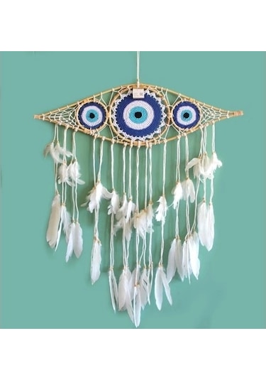 Rüya Kapanı Dream Catcher Göz Tasarımı Model 4