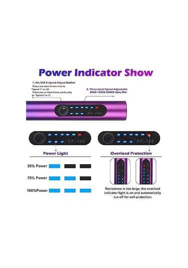 Elektrikli Gravür Kalem Seti, 36 Uçlu, Cam Oymacılığı İçin Kendin Yap Kalem