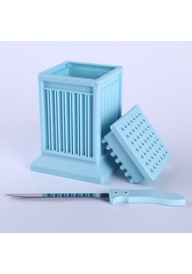 Reedark Ev Ve Ticari Kullanıma Uygun 49 Tane Şişe Yapar Yeşil Bbq Şişleme Aleti Kombi Bıçaklı