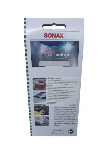 Sonax Plastik Çizik Giderici Cila 75 Ml.