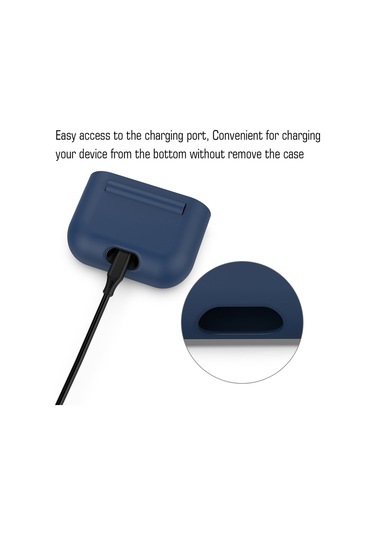 Beyaz Şeffaf Yumuşak Silikon Kulaklık Koruyucu Kılıf