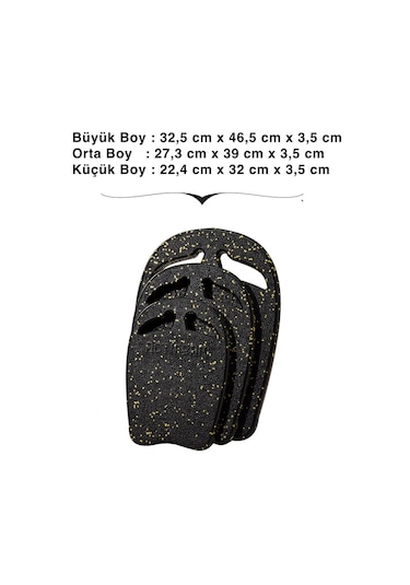 Actifoam Orta Boy Yüzme Tahtası/ Siyah-mavi Mavi