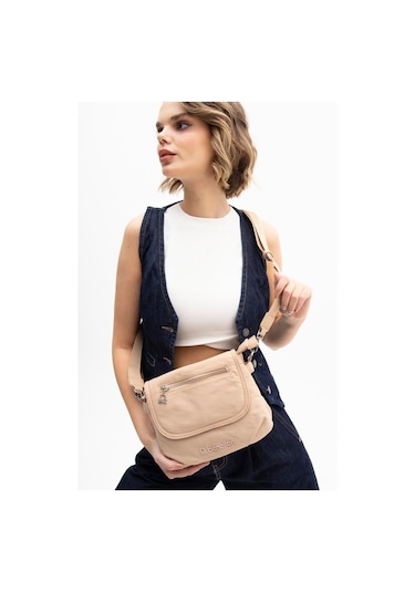 Benetton Bnt 1254 Çapraz Çanta Ten Ten