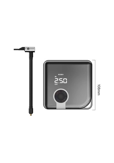 Mufunye Mini Hava Pompası 150psı Kablosuz Hava Kompresörü Elektrikli Lastik Şişirme Makinesi Taşınabilir Güç 219