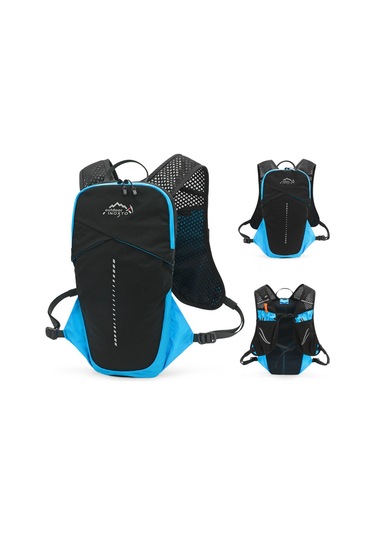 Inoxto-5l Hidrasyon Yelek Sırt Çantası 1.5l Su Torbası Bölmeli Mavi