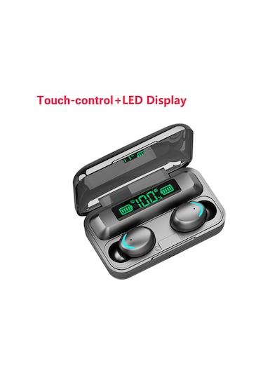 Jeemson Ipx5 Su Geçirmez Tws Bluetooth Kulaklık, Akıllı Ses Asistanı, Otomatik Eşleşme, Gürültü Azaltma, Siyah Dokunmatik Model