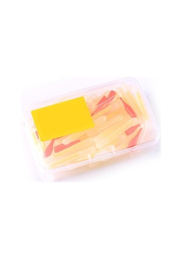 Valkyrie 50 Adet Kutulu Extra Aparatlı Fosfor Fitili - 39x4,5mm Xxl Boy - Glow Sticks - Yem İçi, Olta Ucu, Şamanda