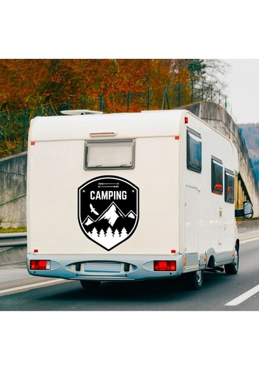 Karavan Sticker Model Tarz Sticker 45x45