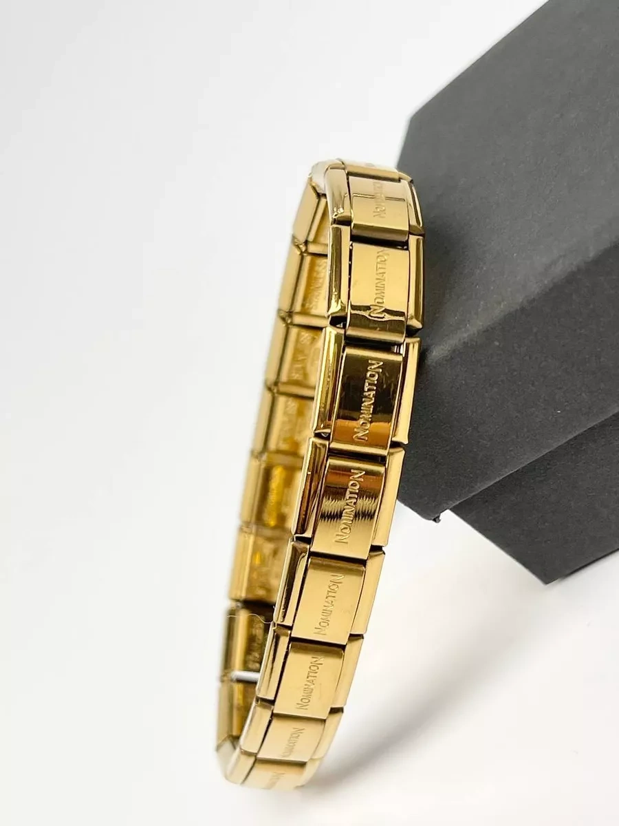 Lychee Nomination Bilezik Darıfıcatıon, Bileğe Değen Kısmi Bilezik 39792298 Altın