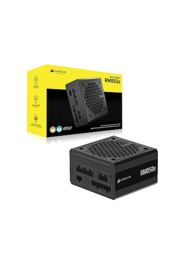 Corsaır Rm850e 850w 80plus Gold Pcıe 5.1 Tam Modular Atx 3.1 Low-noise Güç Kaynağı-cp-9020296-eu