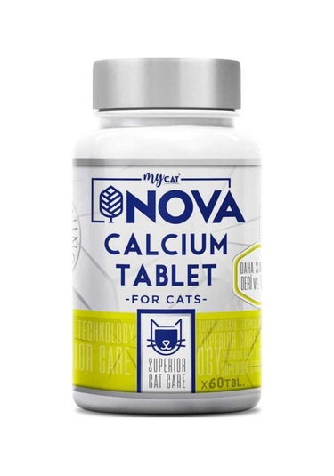 Mycat Nova Kedi Calsium Tablet 60'lı