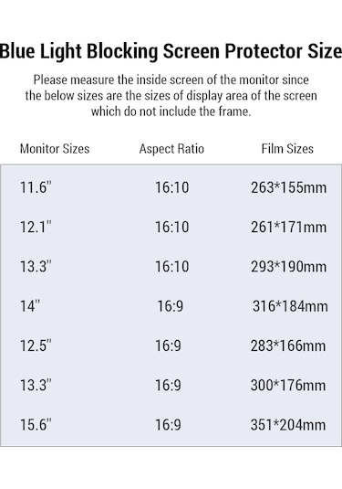 Mufunye 14 İnç 16:9 Dizüstü Bilgisayar İçin Manyetik Gizlilik Filtresi Ekran Koruyucu Pet Malzeme, 0.45mm Kalınlık