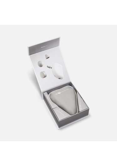 Unıden Mini Masaj Aleti Üçgen Modern Tasarım Masaj Tabancası Ar80 Beyaz